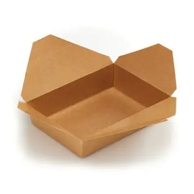 Deli Box 2 Fold Top Large Kraft (Pack of 280) D40703