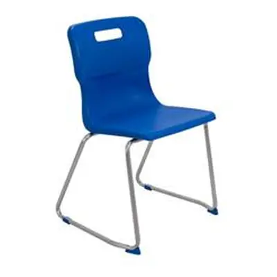 Titan Skid Base Chair Size 6 - 460mm Seat Height - Blue - T26-B