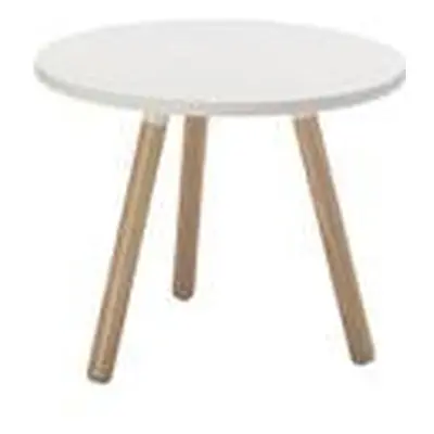 Lento Small Tripod Table - White - CH2670WH