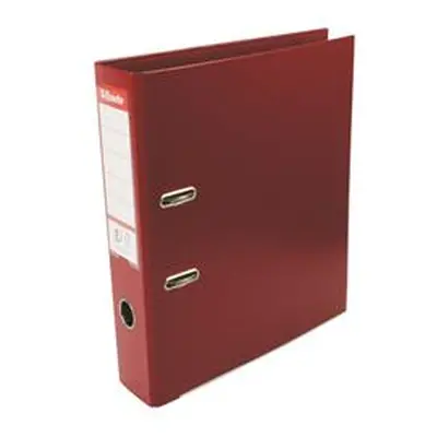 Esselte 75mm Lever Arch File Polypropylene A4 Burgundy (10 Pack) 48069