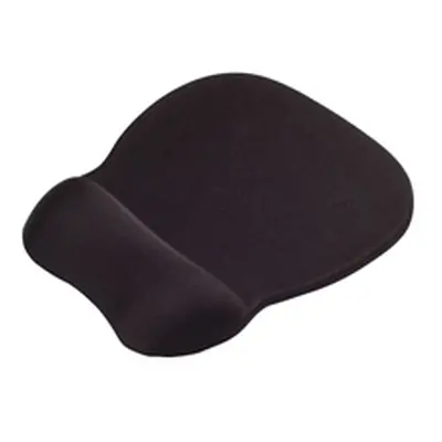 Contour Ergonomics Memory Foam Mouse Mat Black