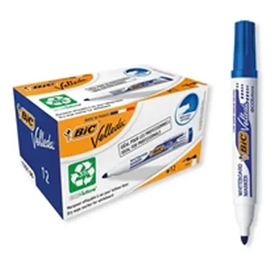 Bic Velleda 1701 Whiteboard Marker Bullet Tip Blue (12 Pack) - 904938