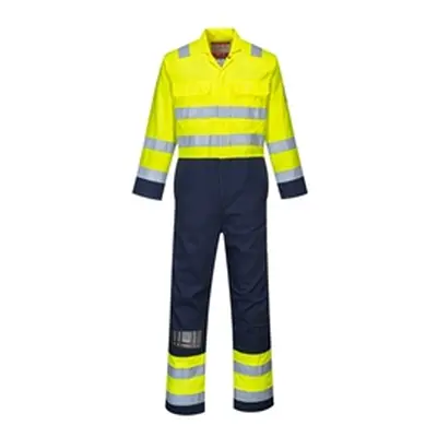 Hi-Vis Anti-Static Bizflame Pro Coverall (YeNa) 4X