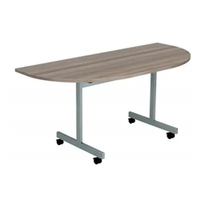 One Eighty Tilting Table 1400 X 700 Silver Legs - OETT1470DENDSVGO