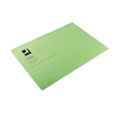 Q-Connect Square Cut Folder Lightweight 180gsm Foolscap - KF26031