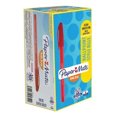 Paper Mate Red InkJoy 100 Ballpoint Pen (50 Pack)