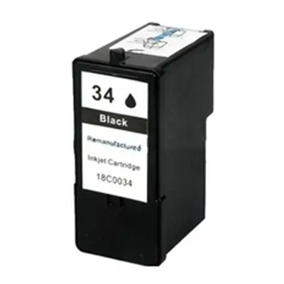 ALPA-CArtridge Reman Lexmark No.34XL Black Ink Cartridge - 18C0034