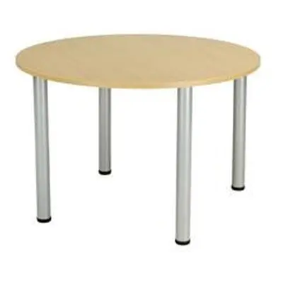 Octet Plus Circular 1000mm Meeting Table - Nova - OFPCMT10DNO