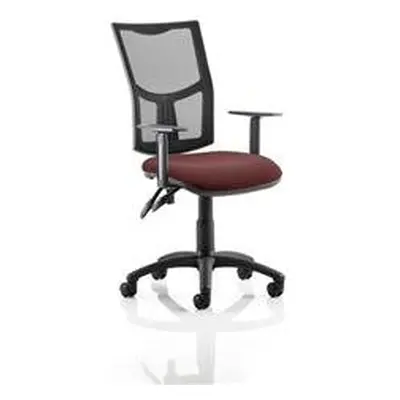 Eclipse II Lever Task Operator Chair Black Mesh Back With - KCUP1014