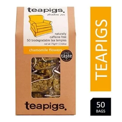 Teapigs Chamomile Flowers Tea Temples 50's