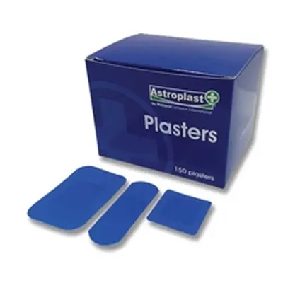 Wallace Cameron Blue Detectable Plasters (150 Pack) 1214050