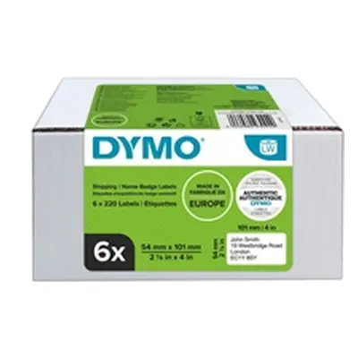 Dymo LabelWriter Shipping Labels 54mmx101mm (Pack of 6) 2093092