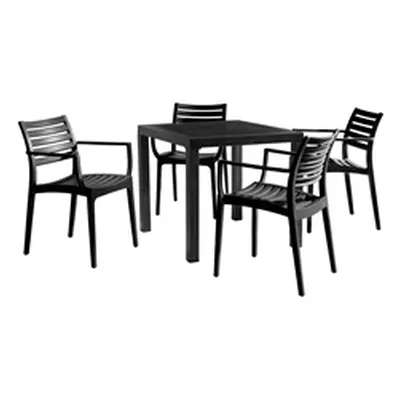 Artemis Dining Set - Black