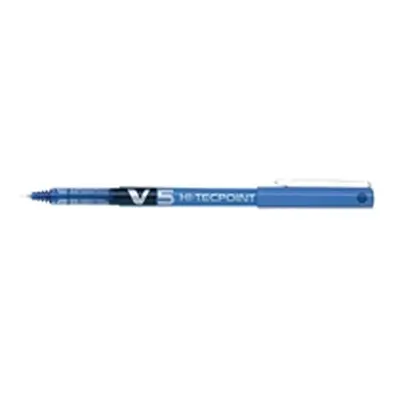 Pilot V5 Hi-Tecpoint Ultra RollerballxFine Blue (Pack of 12) BXV503