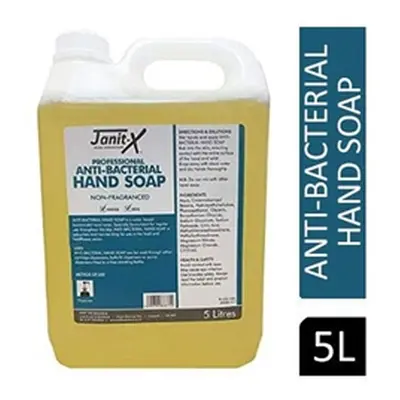 Janit-X Professional Luxury Anti-Bacterial Hand Soap 5 Litre