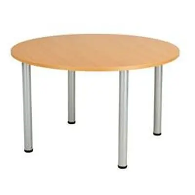 Octet Circular Meeting Table - Beech Ref OFPCMT12DBE2