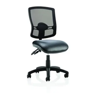 Eclipse Plus II Lever Task Operator Chair Mesh Bonded Leather Seat