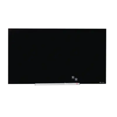 Nobo Widescreen Glass Whiteboard 45 inch Black