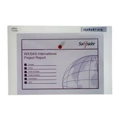 Snopake Polyfile Classic Foolscap Clear (5 Pack)