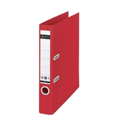 Recycle Colours Lever Arch File A4 50mm Red (Pack of 5) 10190025