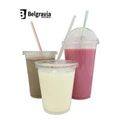 Belgravia 12oz Plastic Smoothie Cups 50's - PACK (20)