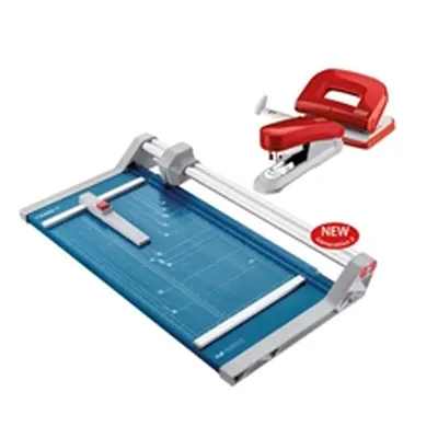 Dahle 552 A3 Professional Rotary Trimmer with Stapler Punching Set