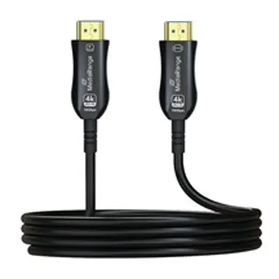 Mediarange Active Optical HDMI Ethernet Cable V2.0 18 Gbps 15M Black