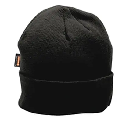 Knit Cap Insulatex Lined (Black)