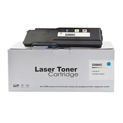 ALPA-CArtridge Comp Dell C2660 Hi Yield Cyan Toner 593-BBBT - 593-BBBT