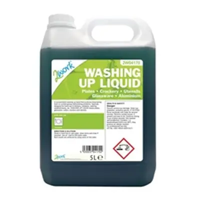 2Work Washing Up Liquid 5 Litre