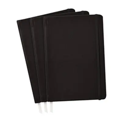 Pukka Softcover Journal Black (3 Pack) 9372-CD