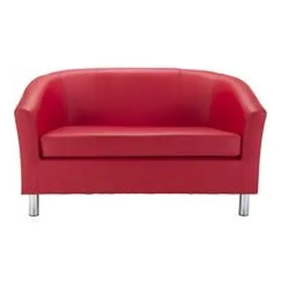 Tub Sofa With Metal Feet - Red - OF2200RDML