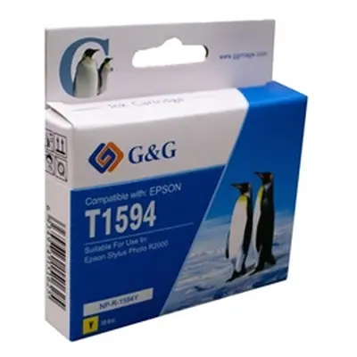 G+G Compatible Epson T1594 Yellow C13T159440 Inkjet