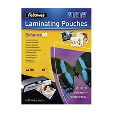 Fellowes A4 Enhance Matt 160 Micron Laminating Pouch (100 Pack)