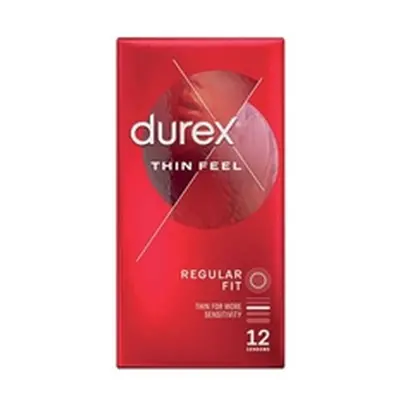 Durex Thin Feel Condoms (Pack of 12) 3202920