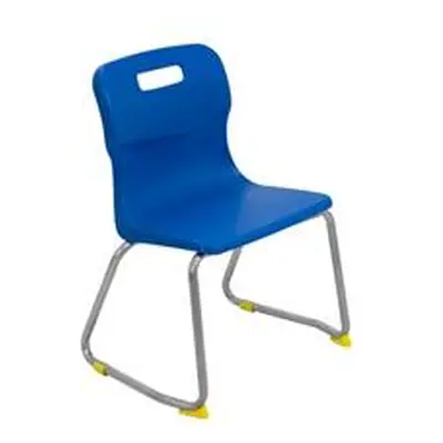 Titan Skid Base Chair Size 3 - 350mm Seat Height - Blue - T23-B