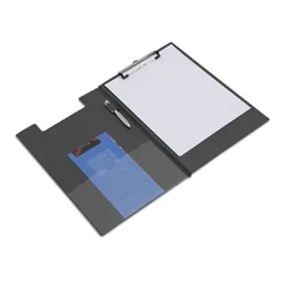 Rapesco Foldover Clipboard Foolscap Black VFDCB0L3