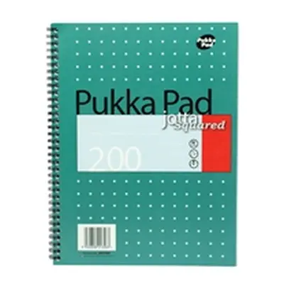 Pukka Pad Square Wirebound Metallic Jotta Notepad 200 Pages - JM018SQ