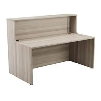 Lento Reception Unit 1400-Grey Oak Sides with Grey Oak Top-RCA1400GOGO