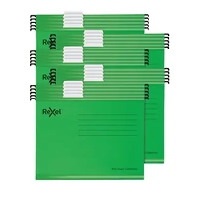 Rexel Classic Suspension Files Foolscap Green (Pack of 25) 2115591