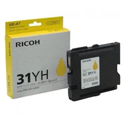 Ricoh GXE5550 Gel Toner Cartridge Yellow 405704