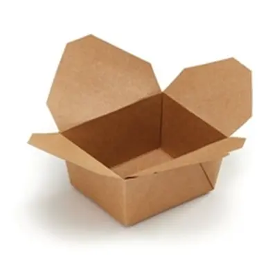 Deli Box 1 Fold Top Small Kraft (Pack of 450) D40701