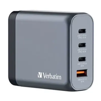 Verbatim GNC-140 GaN 140W 4 Port Charger 32203