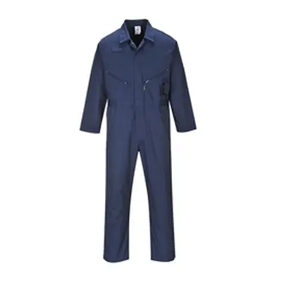 Liverpool Zip Coverall (Navy) 4XL