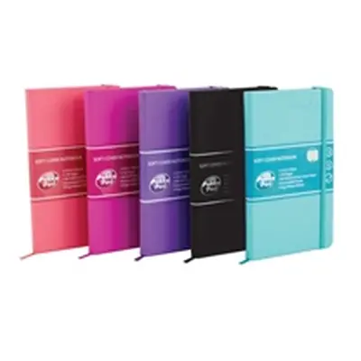 Pukka Pad Signature Soft Cover Notebook Casebound A5 Assorted (5 Pack)