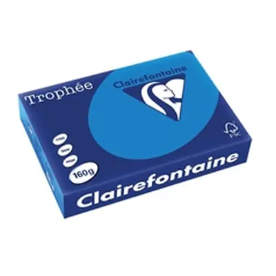 Trophee Card A4 160gm Intensive Blue (250 Pack) 1022C