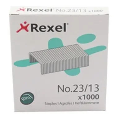 Rexel No. 23 13mm Staples (1000 Pack)