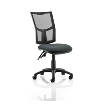 Eclipse II Task Operator Chair With Black Mesh Back Charcoal