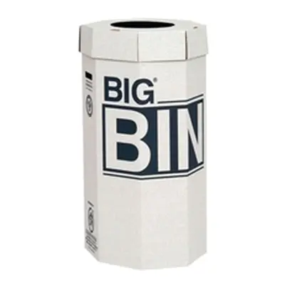 Acorn Big Bin Cardboard Recycling Bin 160 Litre 457x457x914mm (Pack 5)