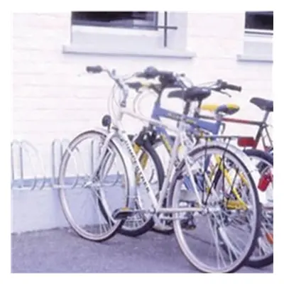 VFM Aluminium Wall/Floor Mounted 4-Bike Cycle Rack